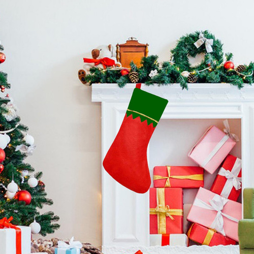 4 Medias De Navidad Para Colgar En Forma De Árbol De Navidad