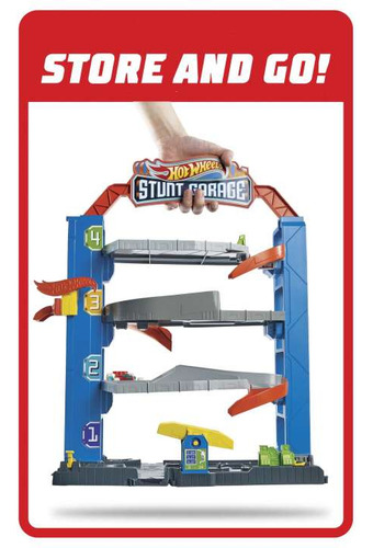 Conjunto Garagem De Manobras - Hot Wheels City - Mattel