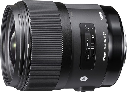 Lente Sigma 35mm F1.4 Art Dg Hsm Para Nikon (3.7x3.03x3.03)