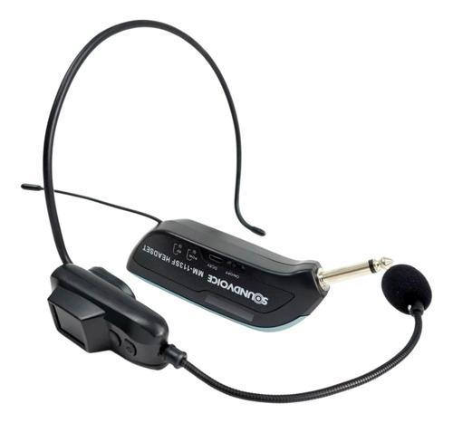 Microfone Headset Lapela Profissional Sem Fio Recarregavel 