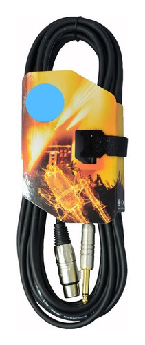Cable Canon A Plug 1/4 Para Microfono 9 Metros Calidad A