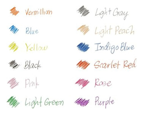 Lápis de cor apagável Prismacolor Col-erase, pacote com 24