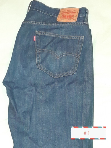 Jeans Levis Modelos Variados. 550. Talla 36*32. Orig. Usa 40