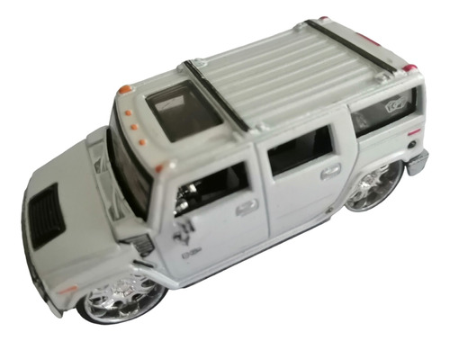 Maisto Hummer H2 Suv Blanca 1/55 Real Riders Toy Car