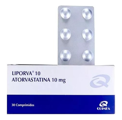 Liporva® 10mg X 30 Comprimidos - Atorvastatina