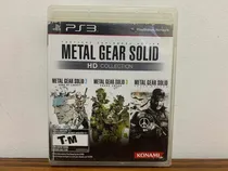 Comprar Metal Gear Solid Hd Collection Ps3 Fisico Usado