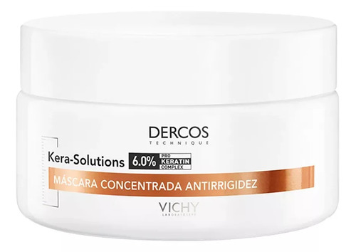 Máscara Capilar Concentrada Dercos Kera Solutions Antirrigidez 200ml Vichy