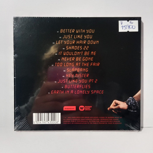 Simply Red Time Cd Nuevo Eu Digipack Musicovinyl