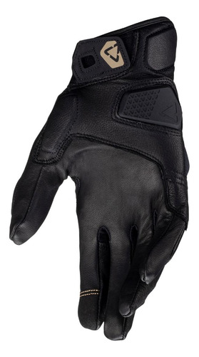 Guante Moto Leatt Adv Hydradri 7.5 Short Color Gris Oscuro Talle S
