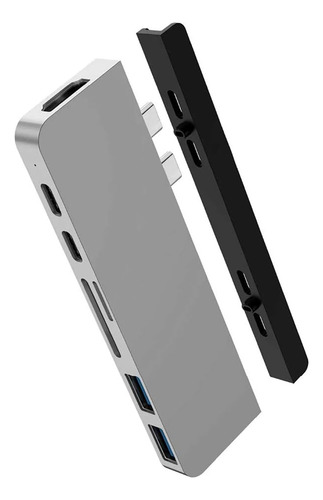 Hub Usb C Hyperdrive, Adaptador De Doble Concentrador Mac Ti