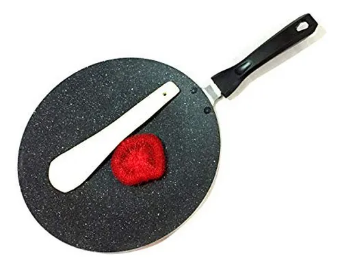 Aluminio Chapati Pan Cóncavo Tawa Chapati Tava Roti Pan Para