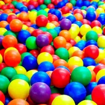 Comprar 50 Pelotas Para Pelotero Pelotitas Inflables Juegos Oferta