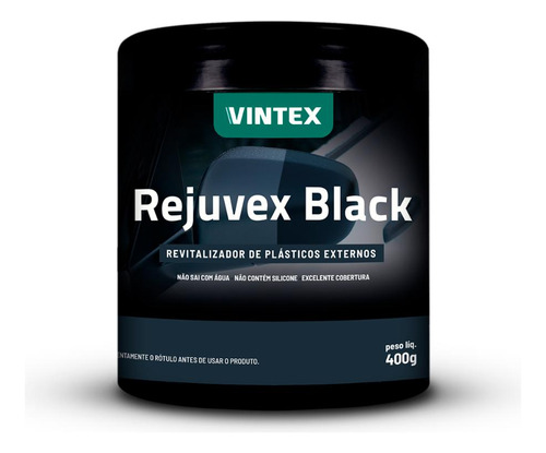 Rejuvex Black Revitaliza Plásticos Externos