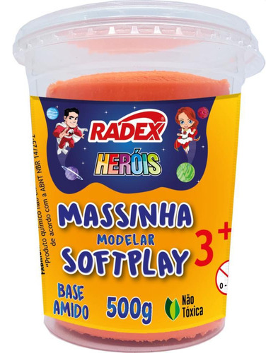 Masa para modelar Hero, 500 g Base de almidón de naranja