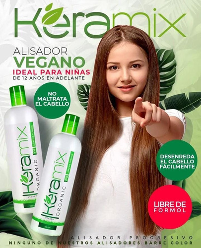 Alisado Organico Sin Formol Veg