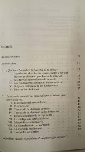 El Redescubrimiento De La Mente - John R. Searle - Critica (Usado)