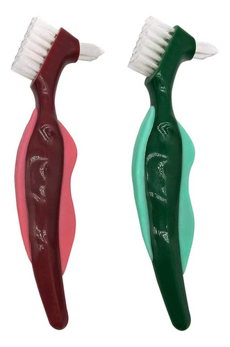 Cepillo De Dientes Duro De Calidad Cepillo Limpieza 2 Piezas Color