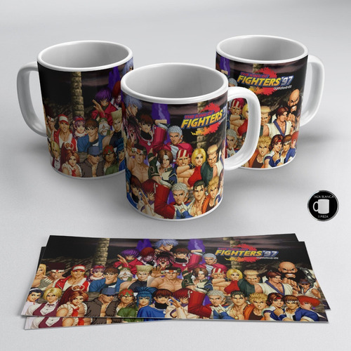 Taza Blanca 11 Oz / King Of Fighters , M02 (1 Pz)