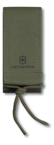 Victorinox Funda Imitación Piel Para Navaja De 111 Mm, Verde Color Verde olivo