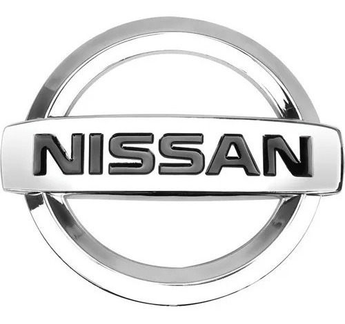 Emblema Nissan Da Fechadura Traseira Frontier 2004 Até 2007