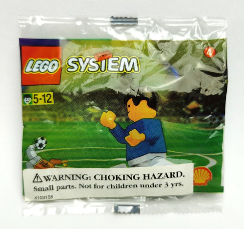 Lego System Football Soccer Players Polybag 3305 De Los 90´s