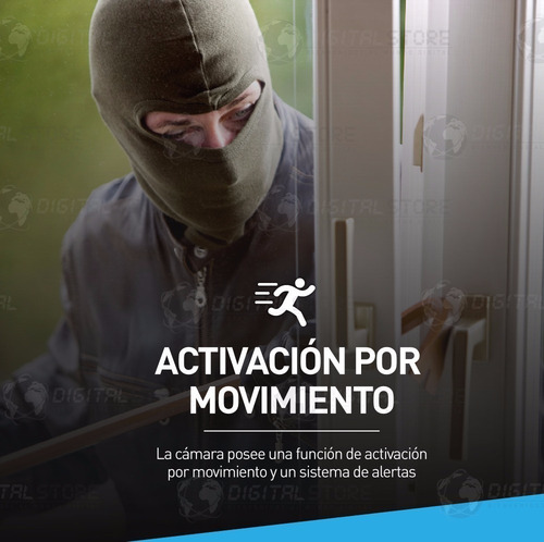 Camara Espia Ip Wifi Mini Seguridad Inalambrica Foco Lampara