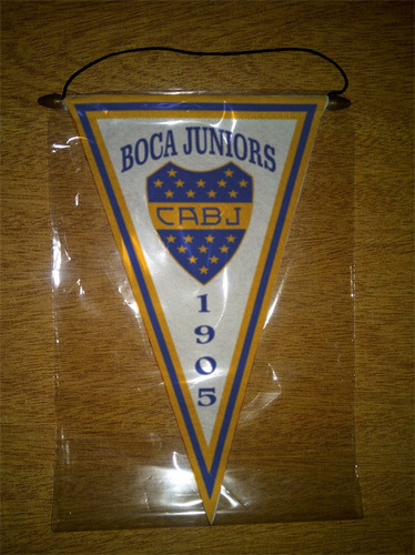 Banderin Paño 37cm Boca Juniors Modelo 30