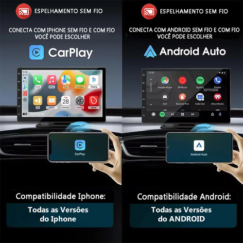 Central Multimidia Onix 2024 Android Auto Car Play Gps 9 Pol