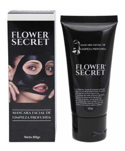 Mascarilla Facial Puntos Negros 60g Flower Secret