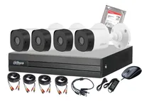 Comprar Cctv Kit Pro Dahua Dvr 4ch + 4 Cam 2mp 1tb Magnotec