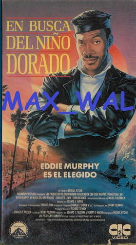 En Busca Del Niño Dorado Vhs Eddie Murphy Charles Dance Mw