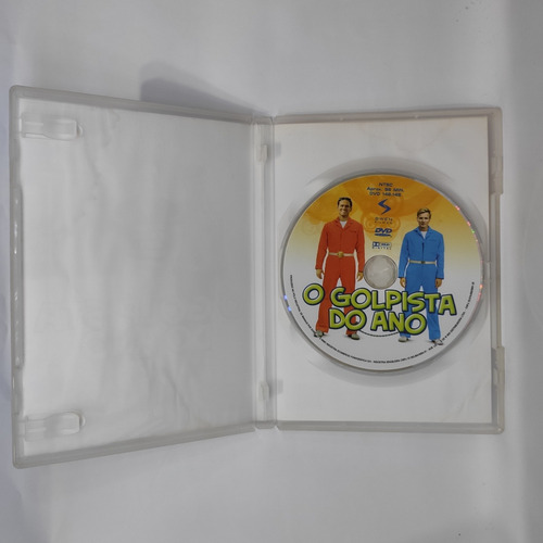 Dvd O Golpista Do Ano - Jim Carrey, Rodrigo Santoro Filme (Usado)