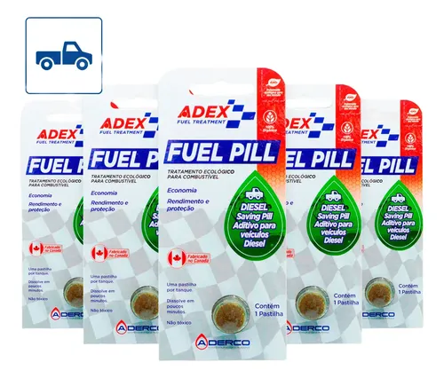 Adex Diesel Pastilha Potência E Estabilidade Kit 5uni | Parcelamento ...