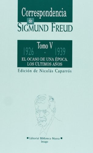 Libro Correspondencia Tomo V-freud  De Freud Sigmund