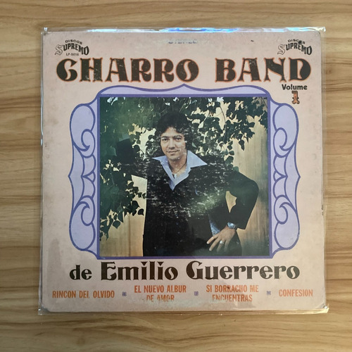 Vinilo Charro Band Volume 1 Emilio Guerrero Che Discos