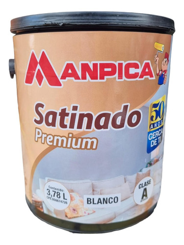 Pintura Satinada Tipo A Premium Manpica