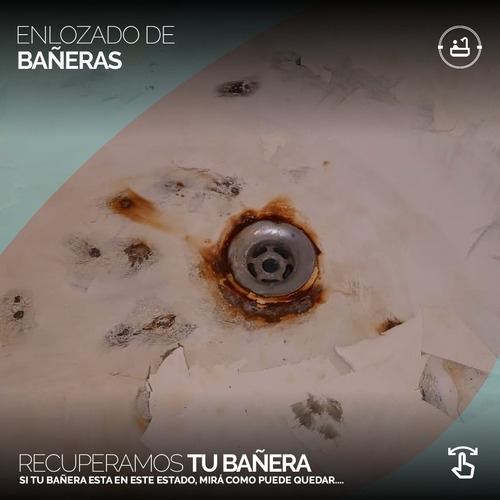 Imagen 2 de 10 de Enlozado De Bañeras Bachas Y Azulejos