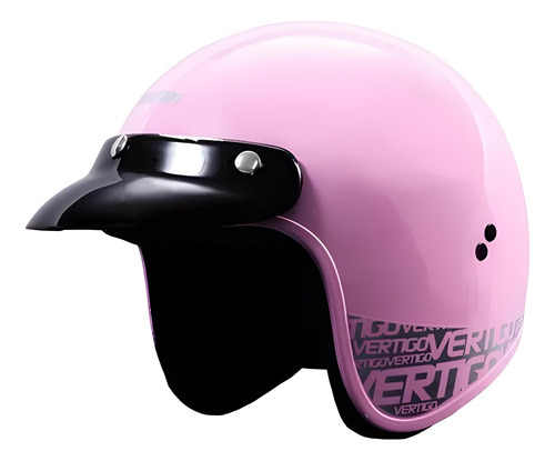 Casco Vertigo Abierto Mujer Rosa