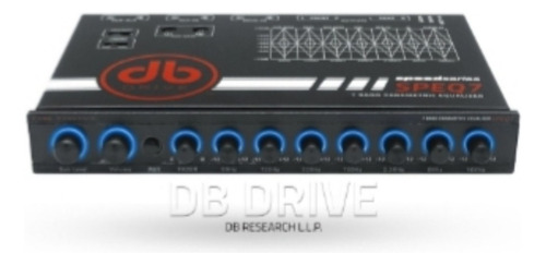 Ecualizador Db Drive Parametrico De 7 Bandas Db Drive Speq7