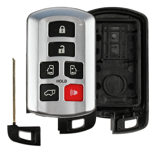 Carcasa Llave Control Proximidad Para Toyota Sienna 6 Boton