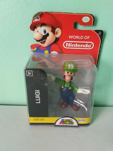 Figura De Acción  Luigi De Jakks Pacific World Of Nintendo