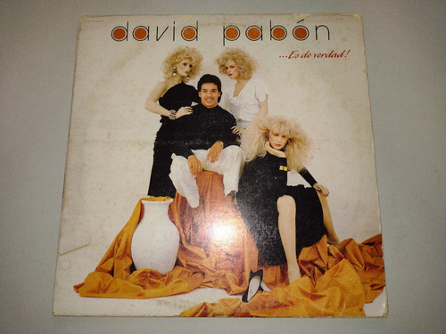 Lp Vinilo Disco David Pabon Es De Verdad Salsa