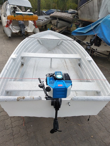 Bote Lagunero Pesca 3 Mts Motor Ltceco 2,6 Hp 0 Hs. Envios