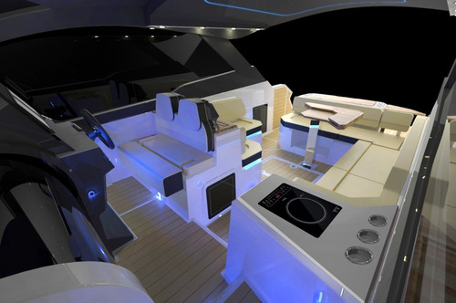 Lancha Nhd 370 Ht Double Open Deck (nx, Focker, Real, Fs)