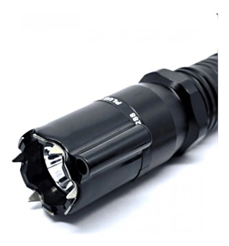 Lampara Tactica Led Descarga Electroshock Toques + Laser
