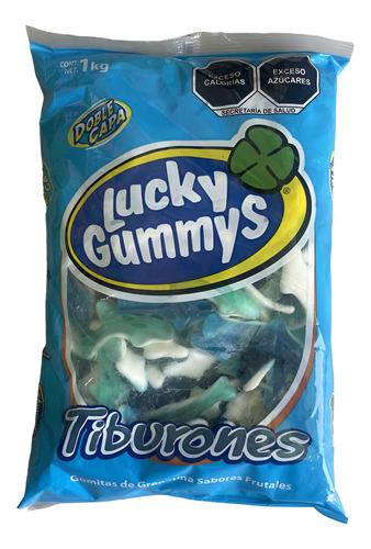 Lucky Gummys Gomitas De Tiburones 1 Kg