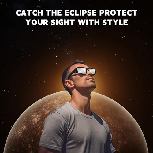 Gafas De Eclipse Solar 2024, Paquete De 6 Unidades