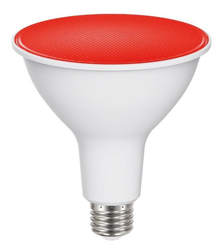 Foco Led Par38, Luz Roja, Terminado Blanco, Base E27, 13.5 W Color de la luz Rojo