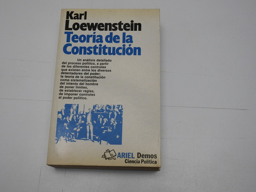 Teoria De La Constitucion. Karl Loewenstein. L564 