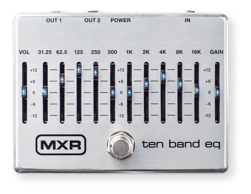 Mxr M108s Pedal 10 Banda Eq Para Efecto Guitarra